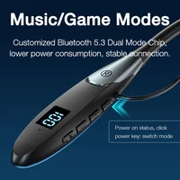 EARDECO Wireless Headphones Bluetooth 5.3 Neckband Earphones Sports Waterproof TWS Earbuds Blutooth Headset with Microphone Mic - Image 3