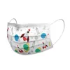 Print Children'S Mask Disposable Face Mask Industrial 3 Ply Ear Loop 10pc Cubre Bocas Desechables Disposable Mouths Covers 4