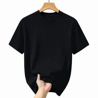 T-shirt unisexe 100 % coton à col rond, t-shirt uni en pur coton doux et respirant, haut classique décontracté à manches courtes, t-shirts d'été confortables pour tous les jours pour hommes et femmes 1