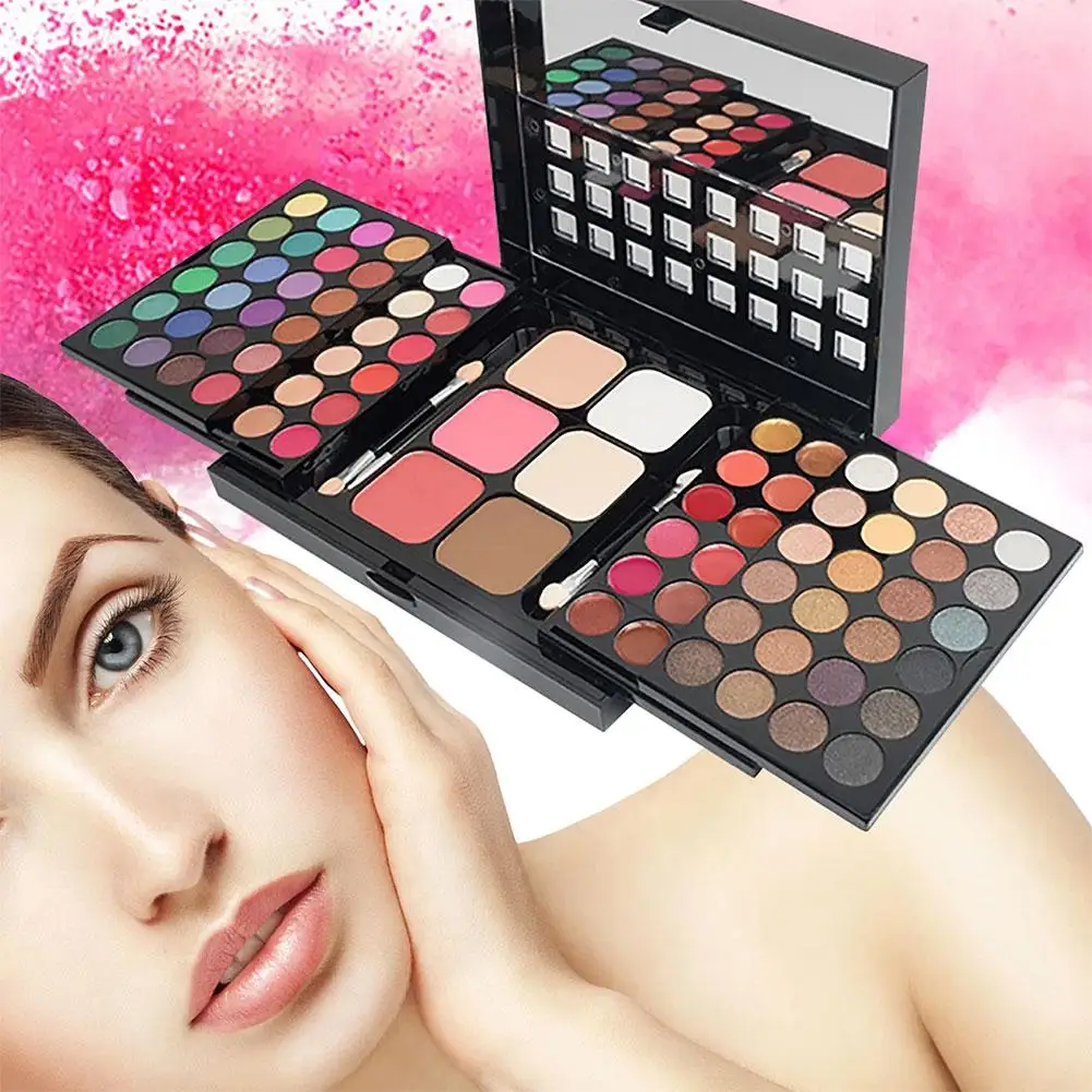 78 Color Pearl Eye Shadow Makeup Plate Nude Makeup Women Set Combination Girl Palette set