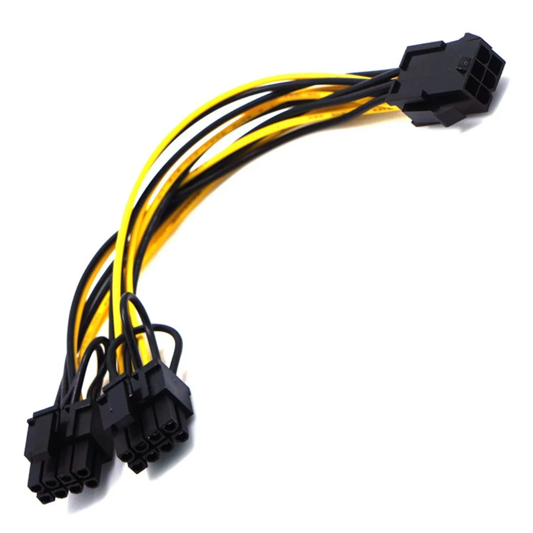 5pcs  6 + 2   Pci-E Pcie Gpu  ̺ ø  18 AWG  ̺ ̾  ׷ ī ̺ Ŀ