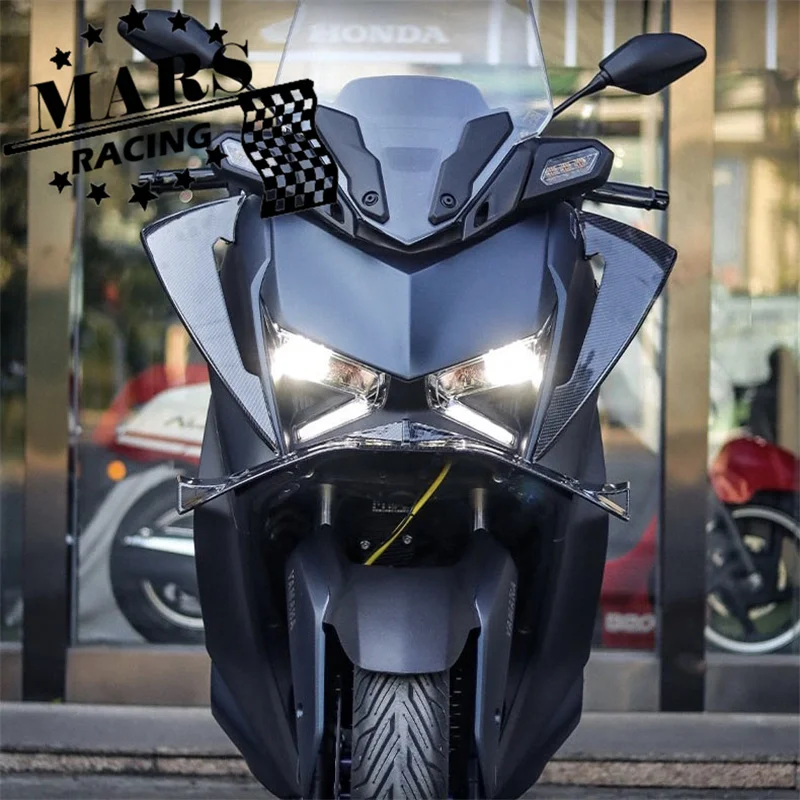 Per Yamaha New Xmax300 Xmax300 2023 2024 Moto Sport Downforce Naked Forntal Spoiler Deflettore Aerodinamico Dell'Ala
