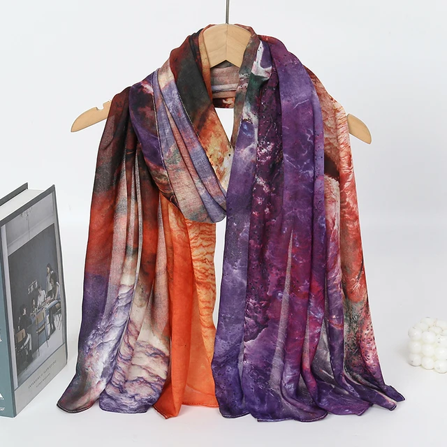 1 pièces Ramadan Hijab imprimé léopard femmes bohème aquarelle doux musulman Hijabs Floral respirant châle enveloppement écharpe foulard chaud