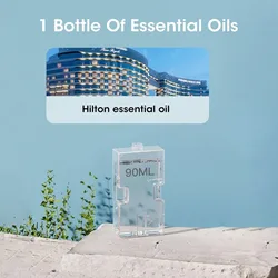 Rechargeable Automatic Aromatherapy Diffuser with Night Light (90ml Hilton Oil)