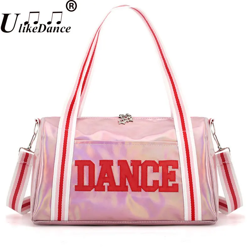 UlikeDance Kid Ballet Dancing Bag Girl Dance Bag National Latin One Shoulder Backpack Dance Bag for Women Ballet Handbag