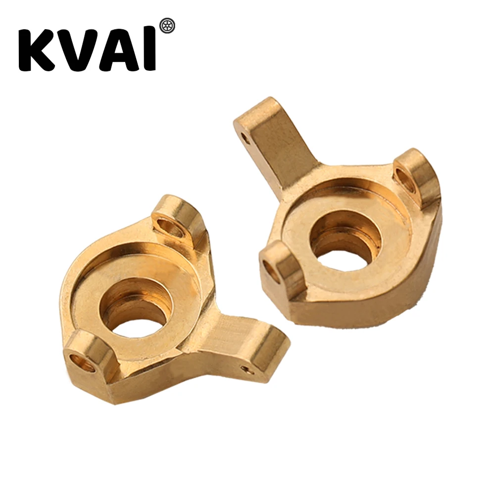 

1 пара 1:24 латунные костяшки рулевой тяжелый противовес для 1/24 Axial SCX24 RC Гусеничный автомобиль, обновленные детали