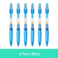 6 Blue Pens