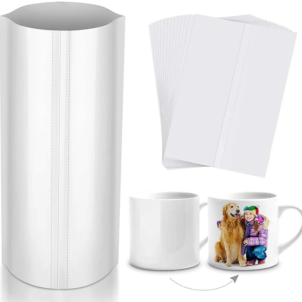 20 Pcs Lose Weight Shrink Film Blank Mugs Heat Bags for Sublimation 01X13X26CM The Pet Para Sublimacion 20oz Tumbler sublimation shrink film
