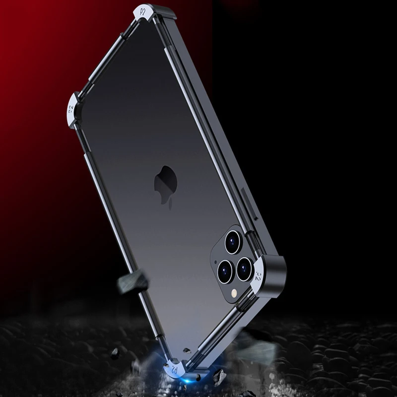 Shockproof Metal Bumper Case For Realme Gt Neo X7Pro Ulrta Q3S V13 Aluminum Metal Frame Adjustable Armor Protection Mobile Cover