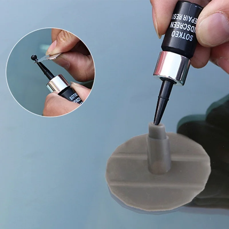 Car Glass Scratch Repair Fluid Agent Set Windscreen Window Glass Nano  Scratch Crack CrackResin Repair Agent Tools