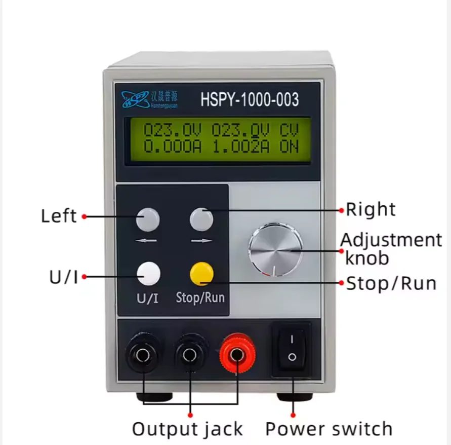 Hspy 1000V 0.5A DC programmable power supply output 1000V 1A 1000V 0.3A 1000V 0.