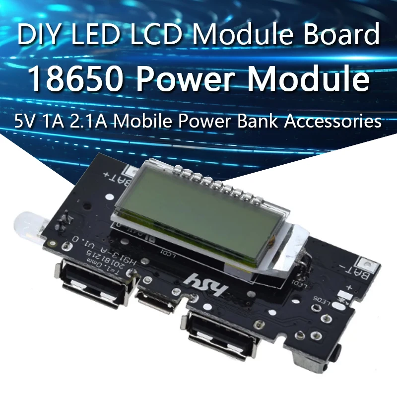 듀얼 USB 18650 배터리 충전기 PCB 전원 모듈, 휴대폰 DIY LED L..