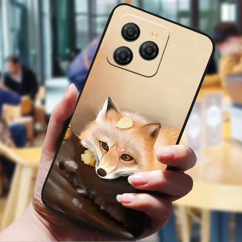 Cartoon Painted Silicone TPU Phone Case - Blackview Shark 9 5G Back Cover Bumper