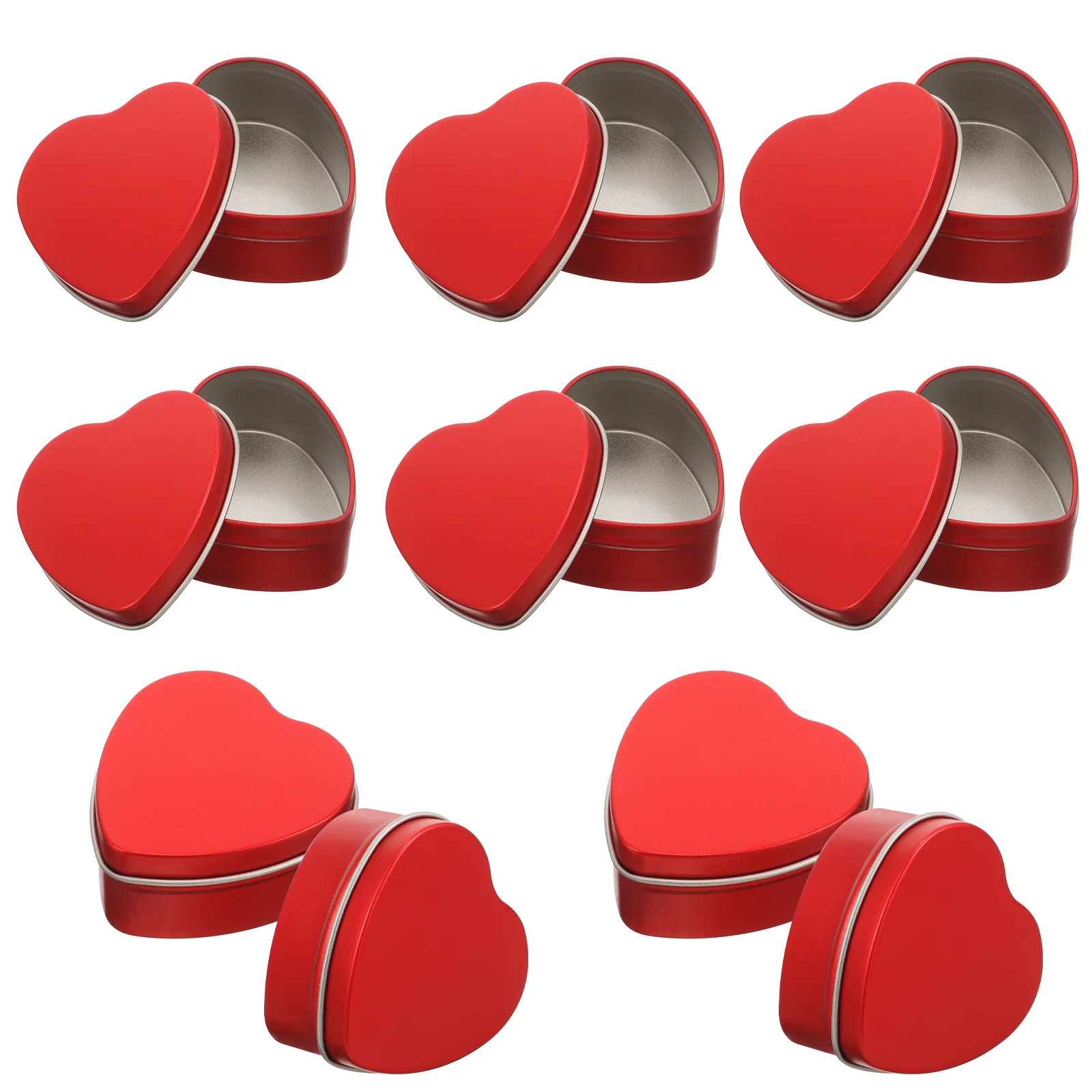 

Valentines Day Heart Shaped Candy Box Valentines Day Gift Packing Box Chocolate Container Tinplate Jewelry Storage Box