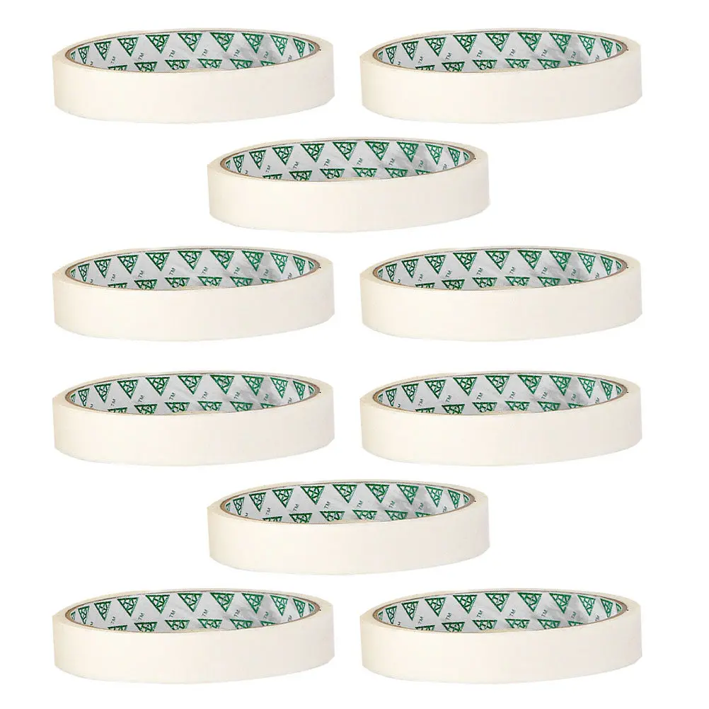 아트 드로잉 및 벽화용 DIY 마스킹 테이프 10개 - 홈 데코 학교 문구용 접착 테이프 제거