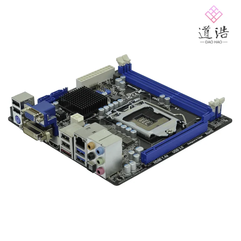 For Asrock H61M-ITX Motherboard 16GB HDMI LGA 1155 DDR3 Mini-ITX H61 Mainboard 4 For Asrock H61M-ITX Motherboard 16GB HDMI LGA 1155 DDR3 Mini-ITX H61 Mainboard - Image 2