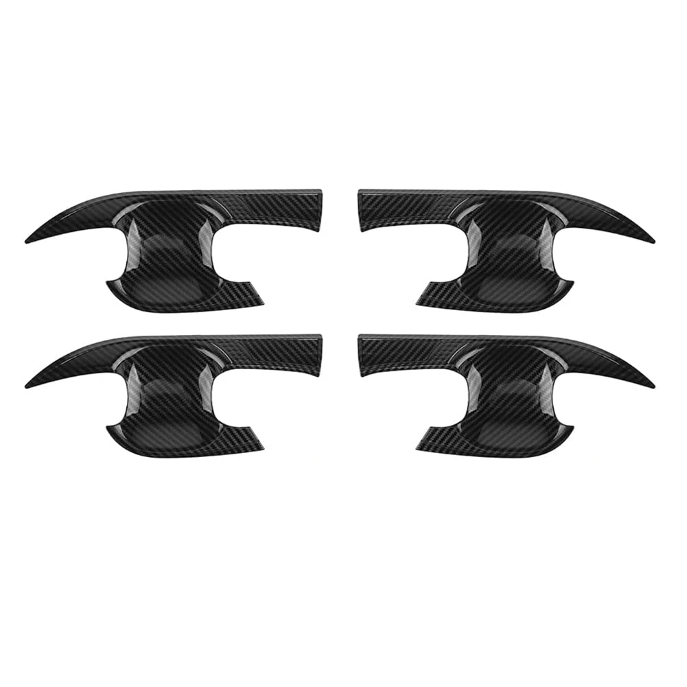 

Door Wrist Handle Cover for Toyota Camry LE SE XLE 2018-2021 2022 Carbon Fiber Door Bowl Cover Trim Sticker