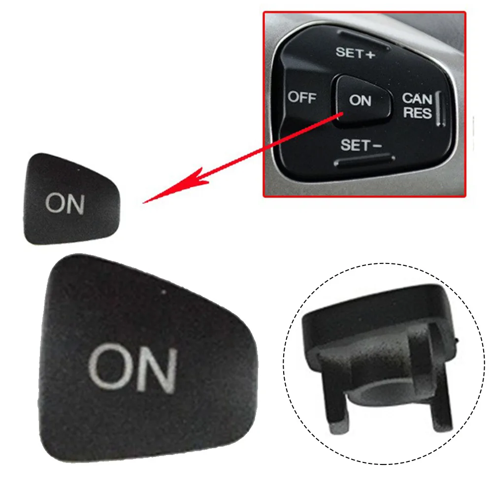 

Perfect Fitment, Easy to Replace, Steering Wheel Buttons Cruise Control ON Button for Ford Escort Fiesta Ecosport, Black