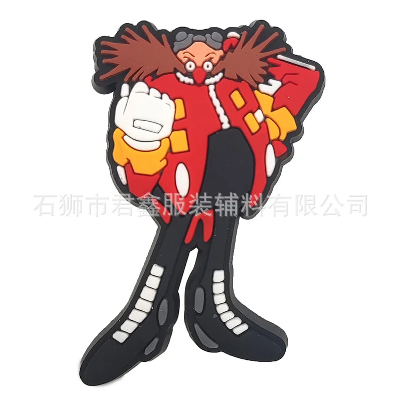 thumbnail image 1 of Figura de acción de Sonic Knuckles Shadow Tails Anime periférico zapatilla decoración PVC hebilla de zapato juguetes para niños accesorios regalos, 1 of 5