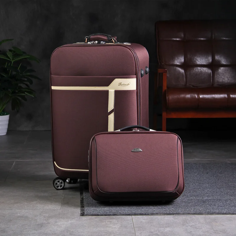 Тканевый-чемодан-на-колесиках-комплект-для-путешествий-из-ткани-Оксфорд-Ролли-чемодан-на-колесиках