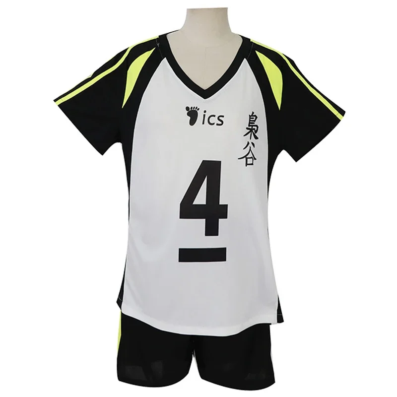 thumbnail image 1 of Disfraz de Cosplay de Anime Haikyuu, uniforme de voleibol de escuela secundaria, traje deportivo, uniforme del equipo de fútbol y baloncesto, 1 of 5