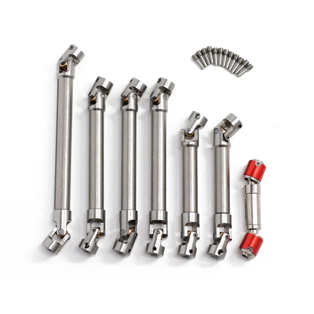 

Приводной вал из нержавеющей стали для 1/10 RC Crawler TRX4 TRX6 Axial SCX10 III RBX10 RR10 Wraith Капа D90 RC4WD Redcat GEN8