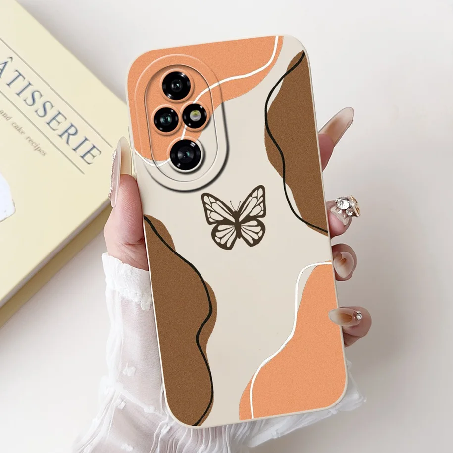 Luxury Marble Moon Frosted Shockproof Silicone Case - Soft Protective Bumper Cover