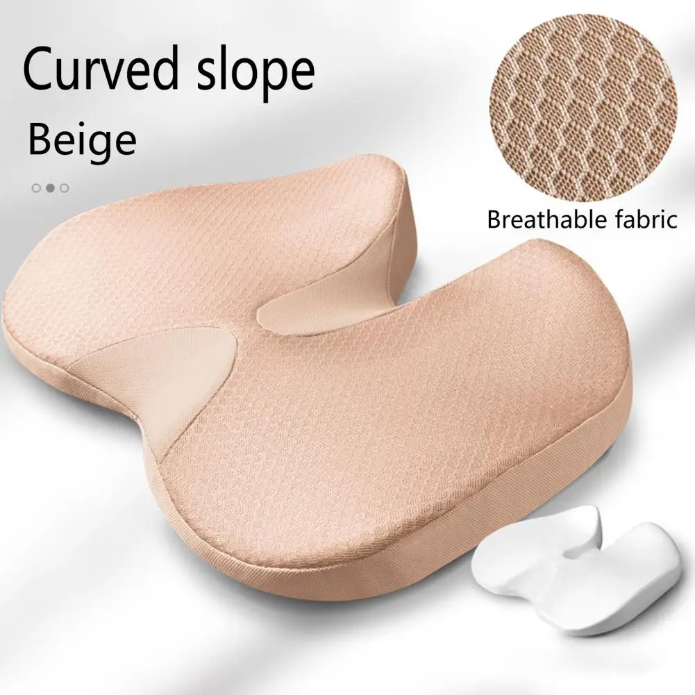 Posture Support Cushion Comfortable Ergonomic Seat Cushions for Work Driving Office Relieve Pressure Improve Posture with Soft