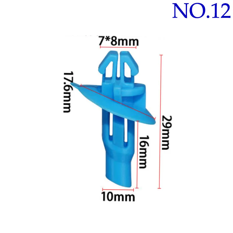 Plastic Rivets Car Fender Door Trim Panel Retainer Clips With Shim For Toyota Prado Corolla Camry Tundra Tacoma Highlander