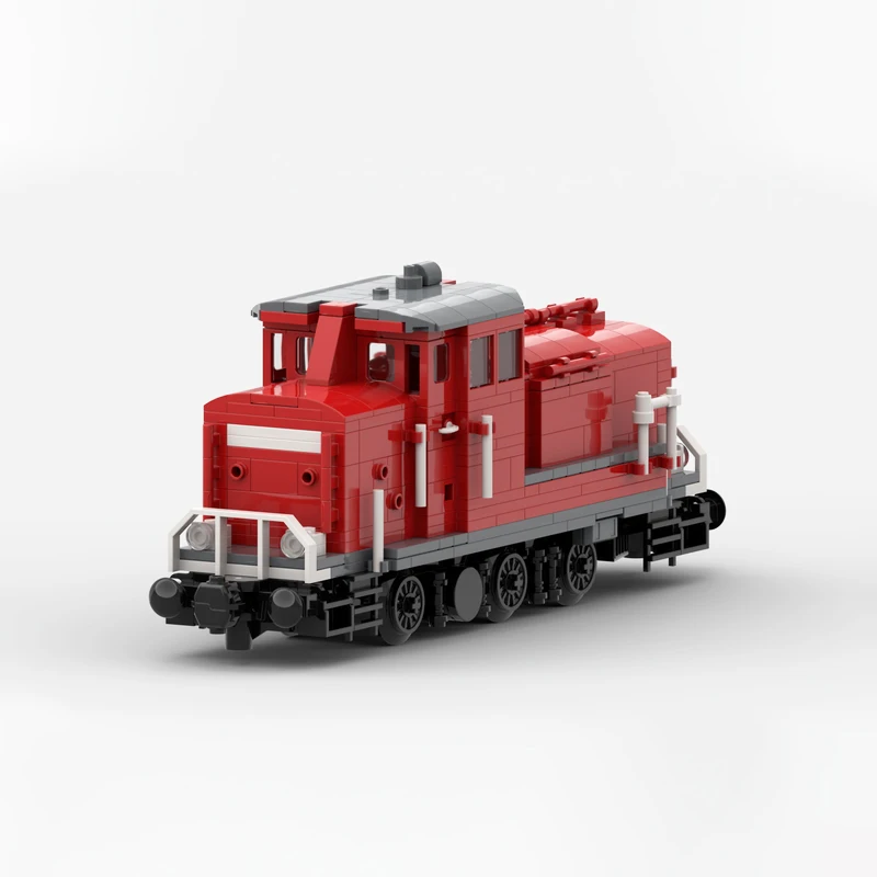 City Railway Train DB-Baureihe V60 Building Blocks Model Technical