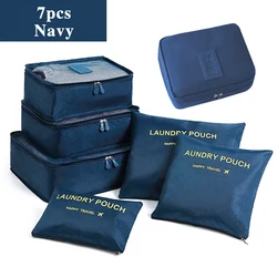 Conjunto de bolsa de almacenamiento de zapatos, organizador de armario, impermeable, cosméticos, ropa interior, Maleta ordenada, suministros de accesorios de equipaje