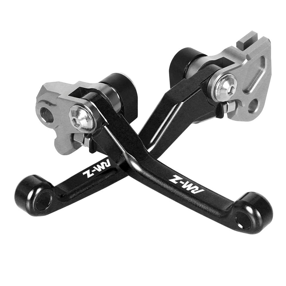 Palancas De Freno Y Embrague De Aluminio CNC Para Suzuki RM-Z 250/450 (2004-2018) - Plegables Y Resistentes