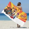 Beach Towel Microfiber Sand Free Quick Dry Soft Sandproof Pool Towels Gift for Anime Blaze and the Monster Machines Women Travel 5