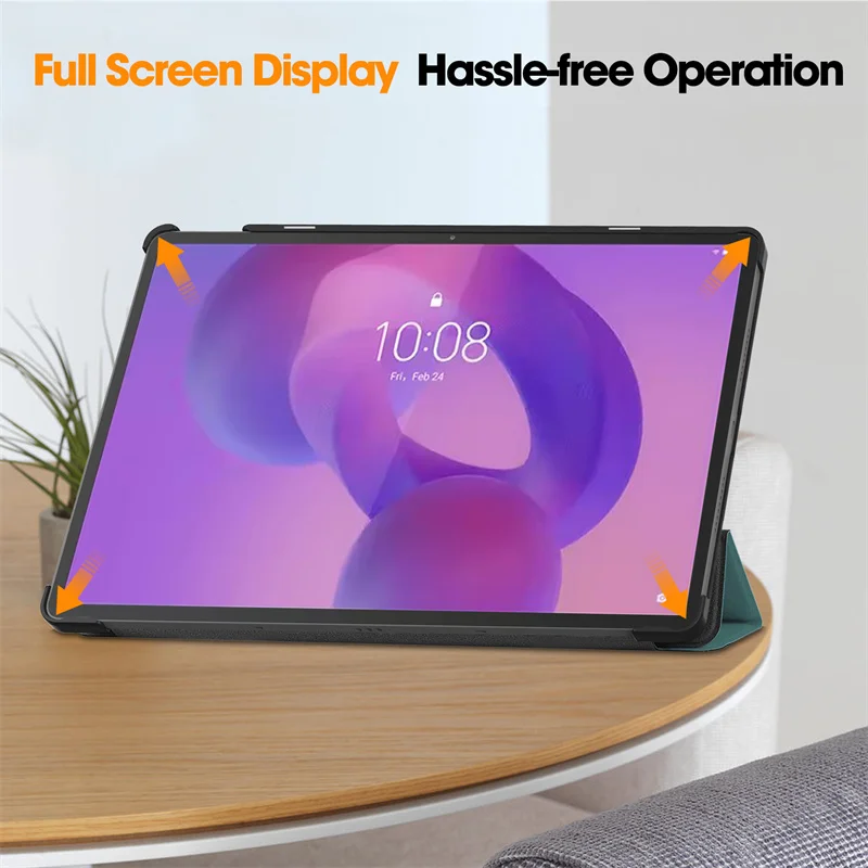 For Xiaoxin Pad Pro 12.7 2025 Case With Pen Holder Magnetic Fold