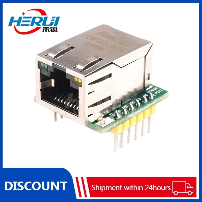 

W5500 Ethernet network module SPI interface /Ethernet/TCP/IP protocol Compatible with WIZ820io