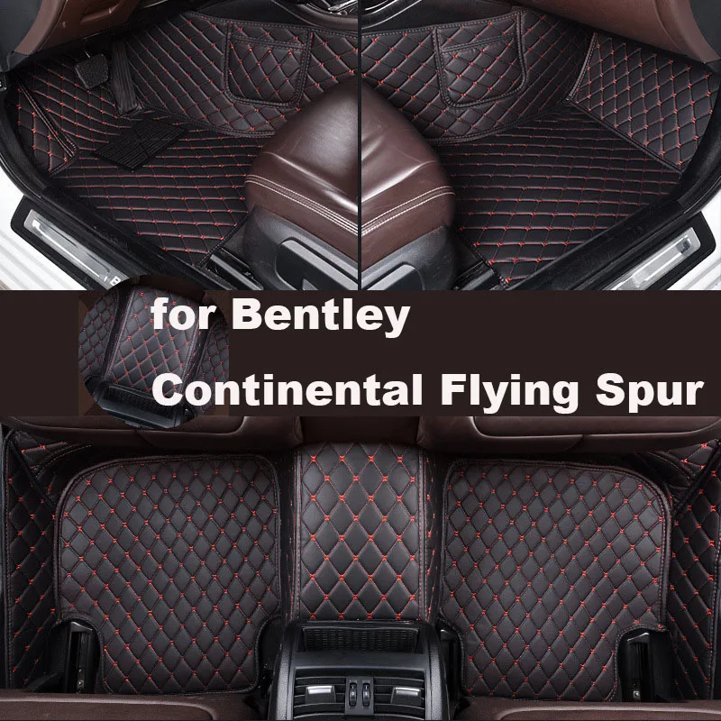 

Autohome Car Floor Mats For Bentley Continental Flying Spur 2010-2017 Year Upgraded Version Foot Coche Accessories Carpets