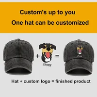 Custom Logo Washed Cotton Baseball Cap Personalized Embroidery Men'S Women Dad Hat Monogram Team Party Gorras 2
