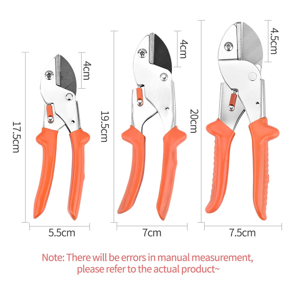 

T50 1 Garden Pruning Secateurs Pruning Shears with Ergonomic Handles Gardening Pruning Scissors Bonsai Cutters Gardening Hand