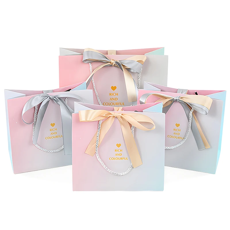 18/25cm Large Gift Bag Snack Cookie Candy Packing Bag Birthday Wedding Party Decoration... - SKU RPPB1828 - UGI Packaging