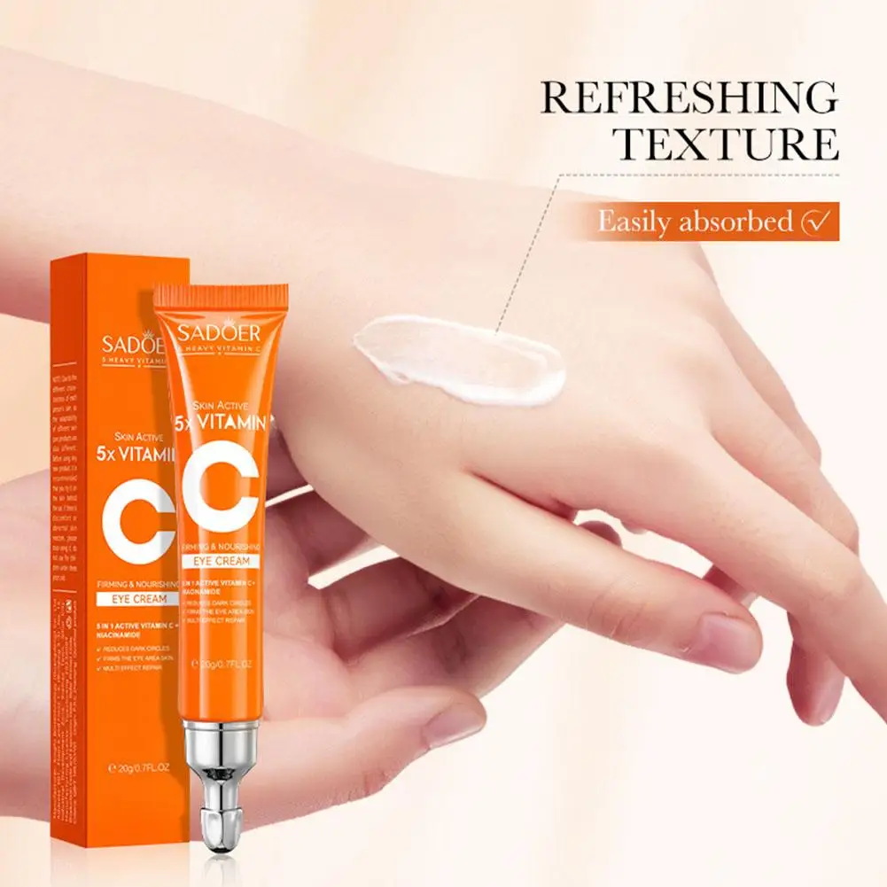 Vitamin C Radiance Renewal Skincare Set: Brightening Serum, Moisturizing Lotion, Eye Cream, and Facial Cleanser