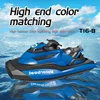 2.4g 15km/h High Speed Racing Motorboat Waterproof Rechargeable Radio Controlled Speedboat Boy Toy Birthday Gift Present 4