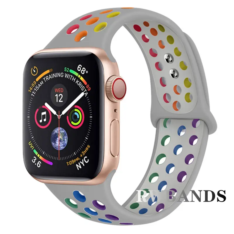 Sport Strap for Apple Watch Band 46mm 44mm 40mm 42-38-41mm 45mm Breathable Bracelet iWatch Series 10 9 8 7 6 SE 5 3 Ultra 2 49mm - Image 8