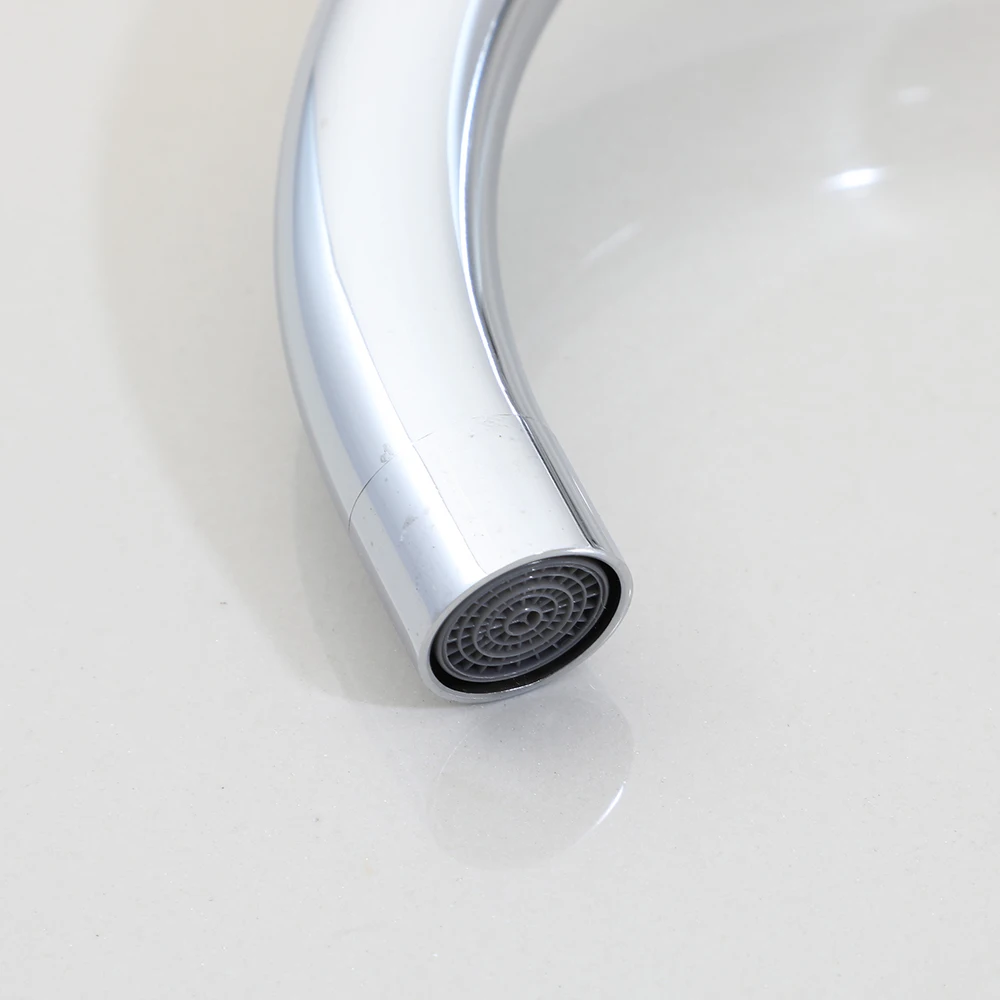 Description Picture 4 of itemYANKSMART Luxury Bathroom Faucet Chrome Polished Basin Faucet Deck Mounted 2 Handles & Holes Torneira Sink Mixer Water Tap