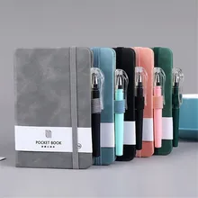 

2022 New A6 A7 Small Portable Notebook Pocket Notepad Diary Agenda Planner Notebook Goals Habit Schedules Office School Supplies