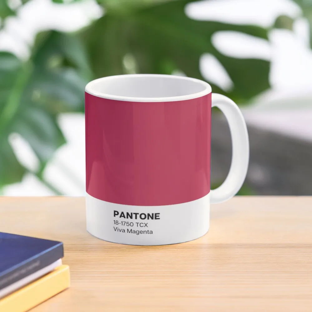 

Pantone Viva Magenta Coffee Mug Thermo Cup For Coffee Coffee Travel Mug
