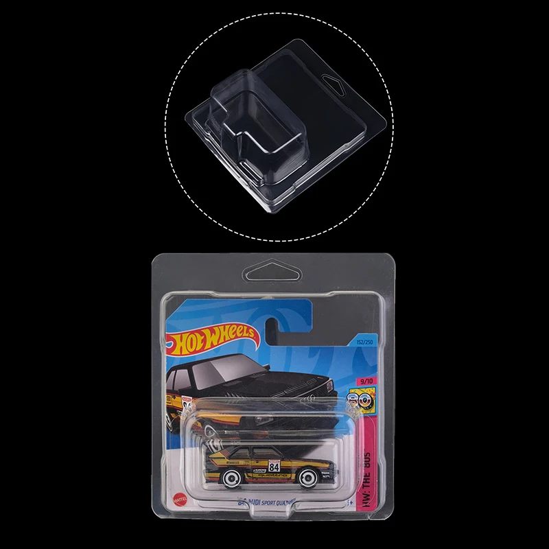 Hotwheels Protector For European Short Card Wheels Automobile Fleet Hot Wheel Series Board Card Protective Case 2