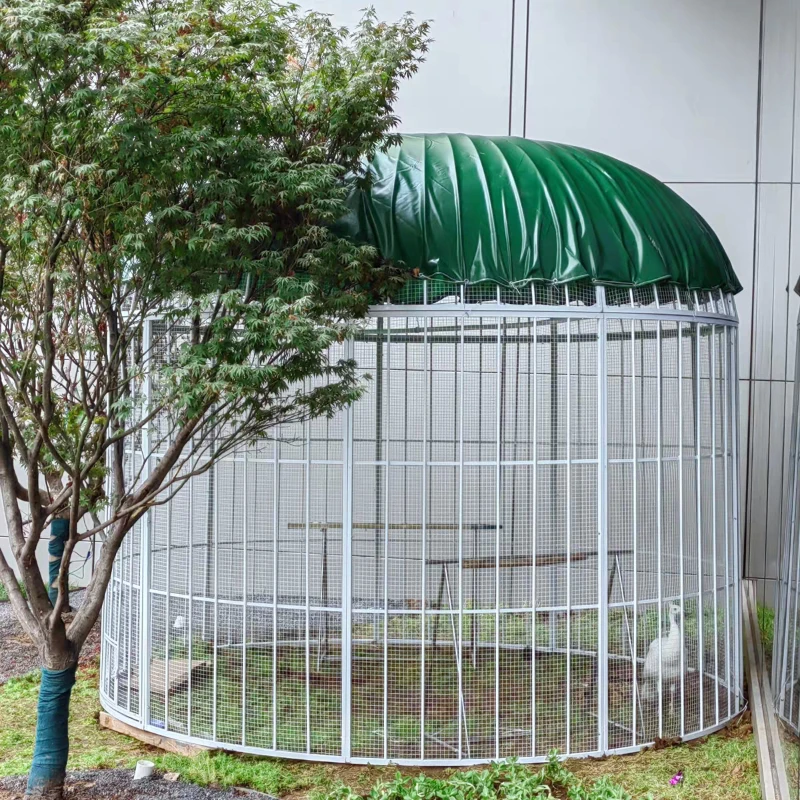 

Iron art park birdcage extra large net cage scenic parrot