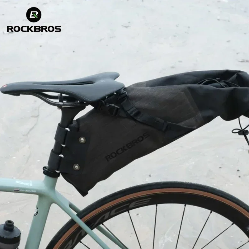 Saddle Bags Bicycle Bike Bags ROCKBROS 10L Waterproof Bike Saddle - Main Image