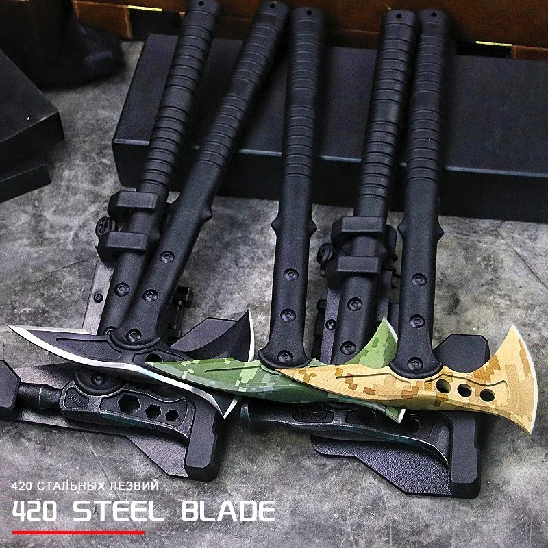 American high hardness tactical axe Multi-purpose outdoor camping axe fire rescue jungle adventure, logging axe 4