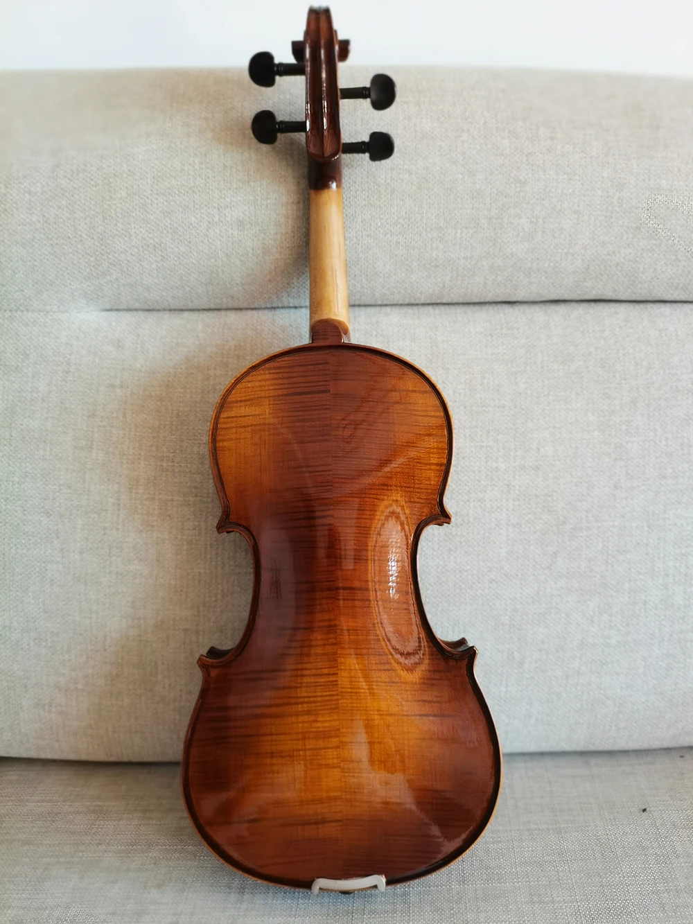 Natural dense flame violin 4/4 3/4 Maple back panel, spruce panel brown violin Beginners Professional Instruments with case bow